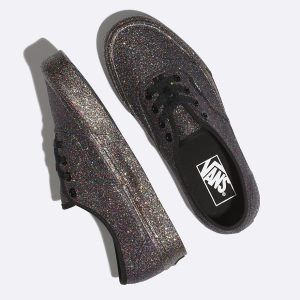 Vans Bayan Spor Ayakkabı Rainbow Glitter Authentic Siyah Outlet | 14764-782